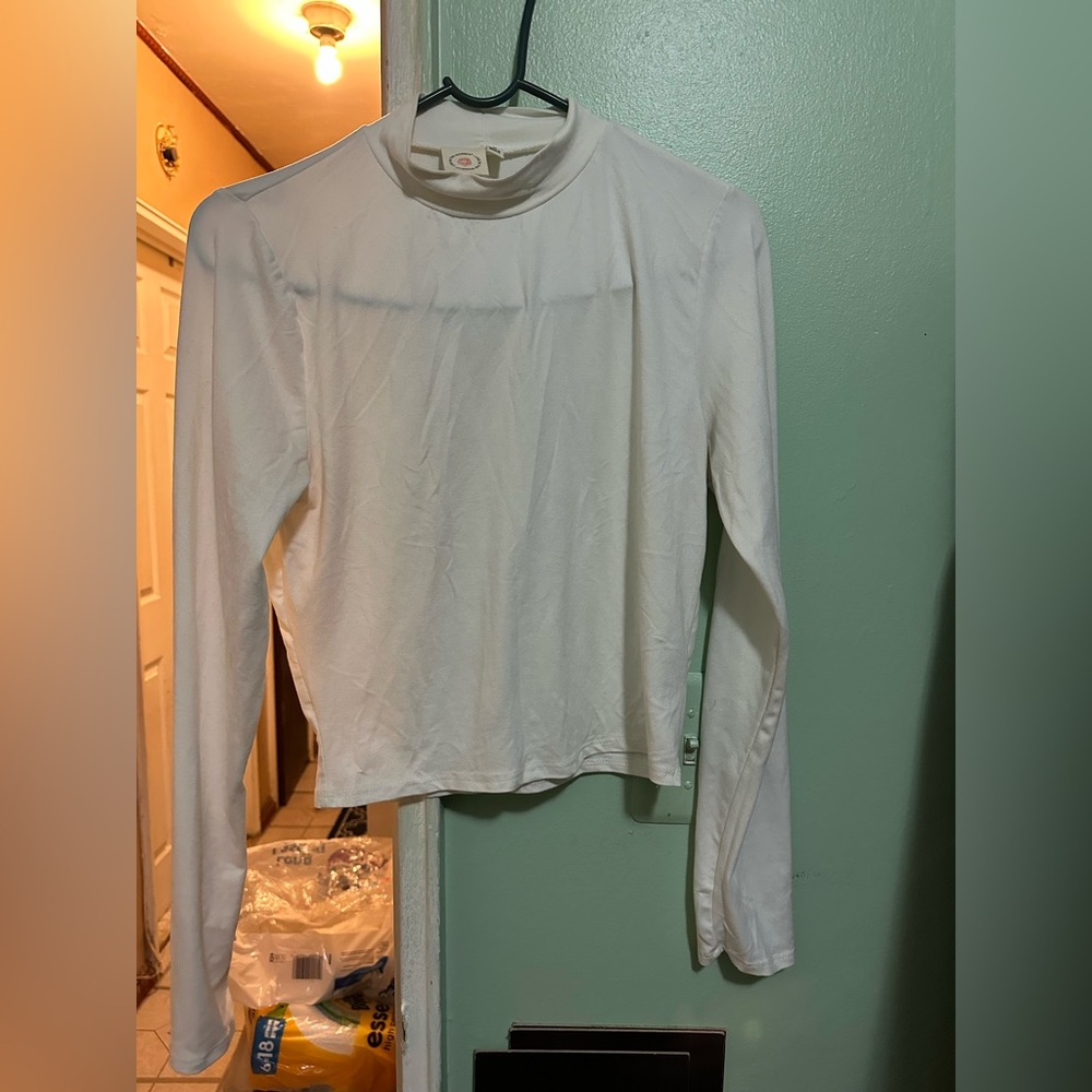 White Crop Top